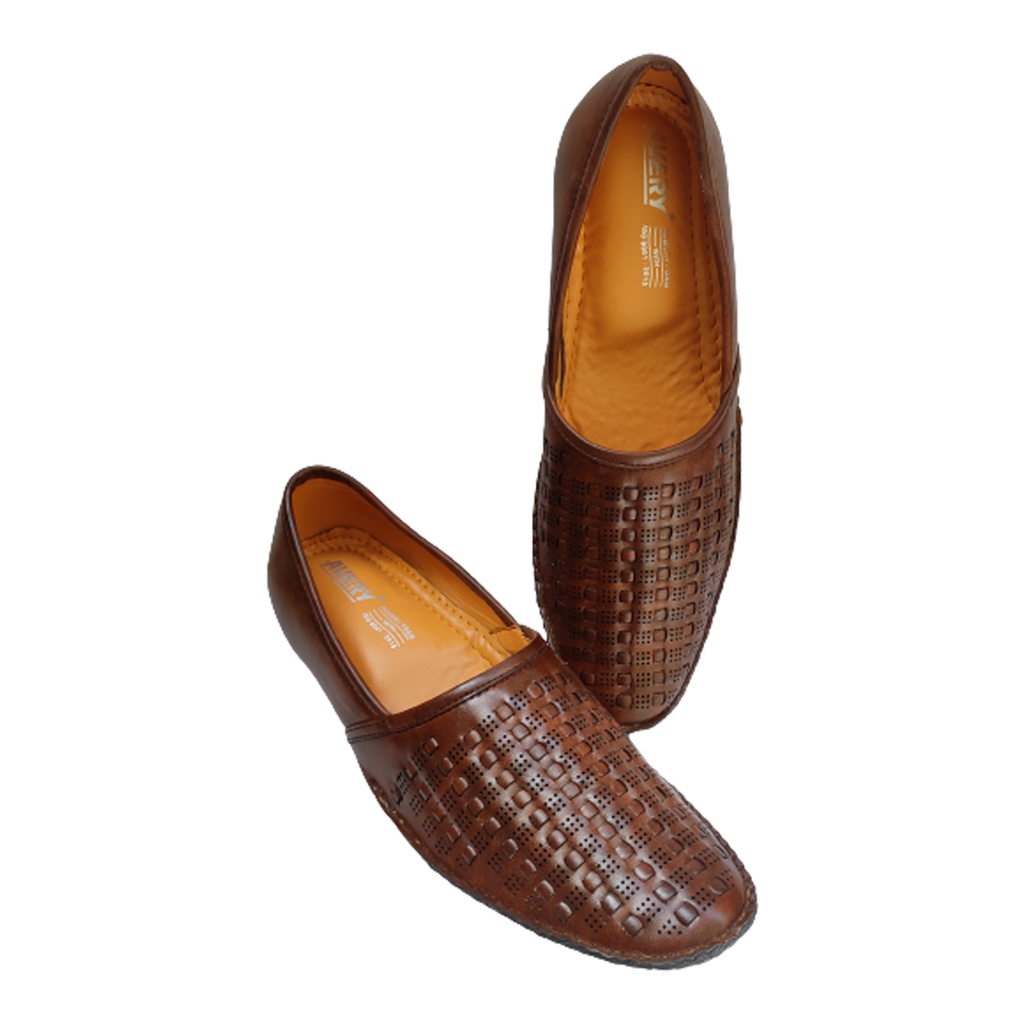 AVERY MEN'S CASUAL ETHNIC WEAR LOAFER BROWN
