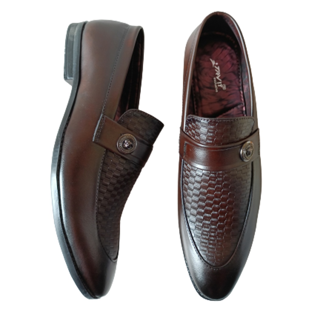 TRYIT 2306 BROWN MEN'S LOAFER