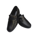 AVERY MEN'S GENUINE LETHER SHOE BLACK