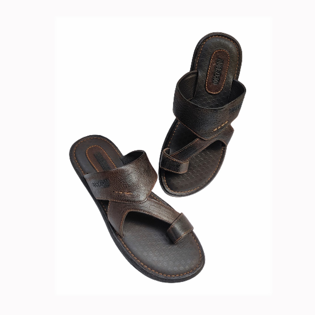 BUCKAROO GRIFF MEN'S CASUAL CHAPPAL BROWN