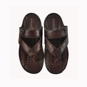 BUCKAROO PLAZO MEN'S CASUAL CHAPPAL BROWN