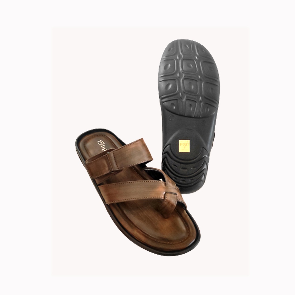 SLIPON MEN'S CASUAL CHAPPAL BROWN