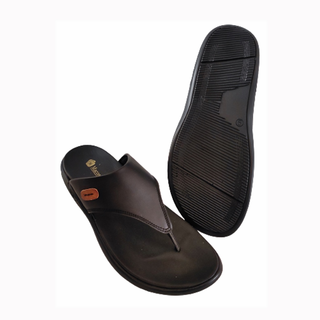 MACONNER MEN'S CASUAL CHAPPAL BLACK