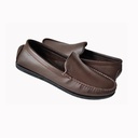 SHOEZAR MEN'S CASUAL LETHER LOAFER BROWN