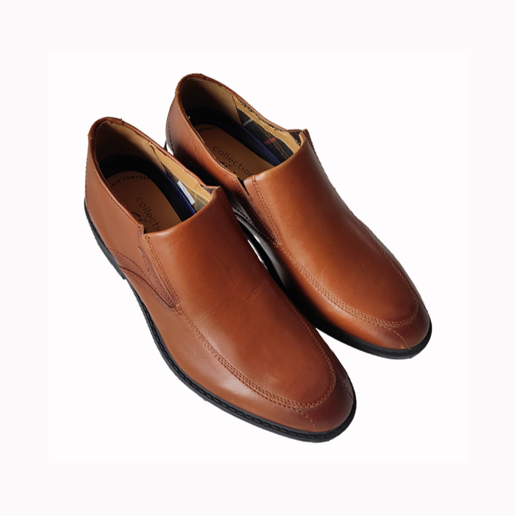 CLARKS QUINWOOD MEN'S CASUAL SHOE TAN