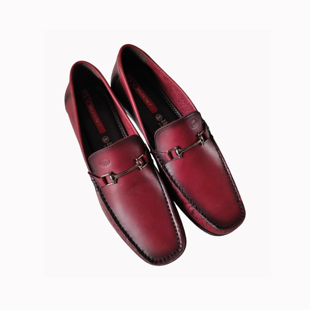 VALENTINO 13CW MEN'S CASUAL LOAFER WINE