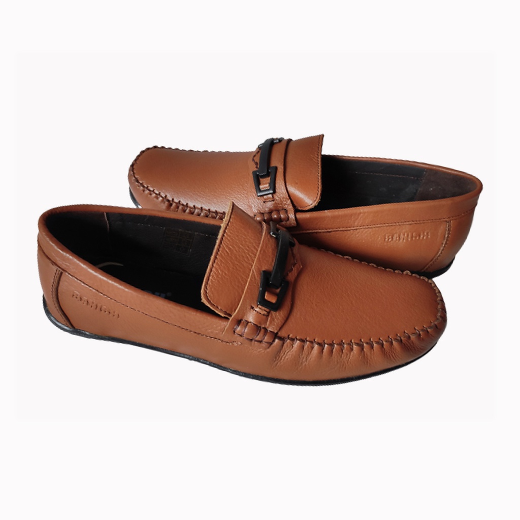 BANISH MEN'S CASUAL LOAFER'S SHOES TAN