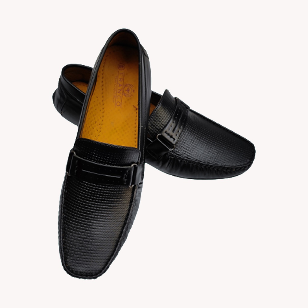 FRANCO MEN'S CASUAL LOAFER BLACK