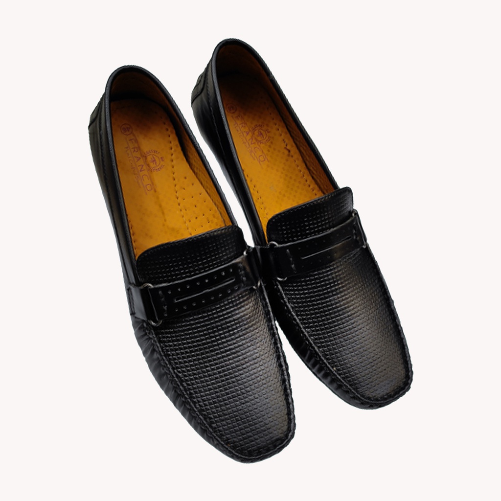 FRANCO MEN'S CASUAL LOAFER BLACK