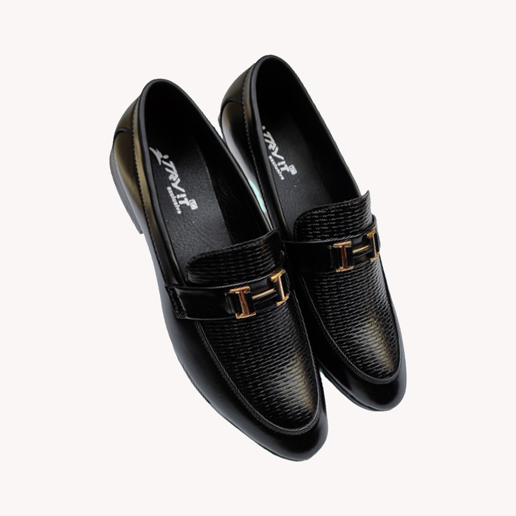 TRYIT MEN'S CASUAL LOAFER BLACK