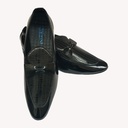 MEN'S CASUAL LOAFER MIRROR SHINE BLACK