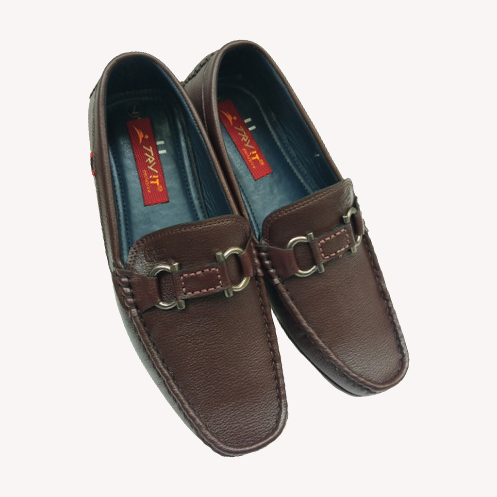 TRYIT MEN'S CASUAL LOAFER BROWN