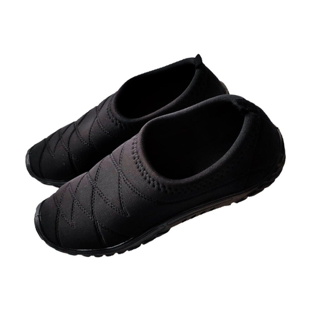LIBERTY GOLF MEN'S CASUAL CANWAS SLIP ON SHOE BLACK