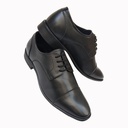 SKINZ LEATHER MEN'S FORMAL SHOE BLACK