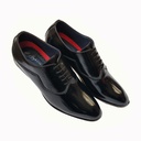 TRY IT MEN'S FORMAL MIRROR SHINE SHOE BLACK