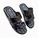 MACONNER MEN'S CASUAL CHAPPAL BLACK