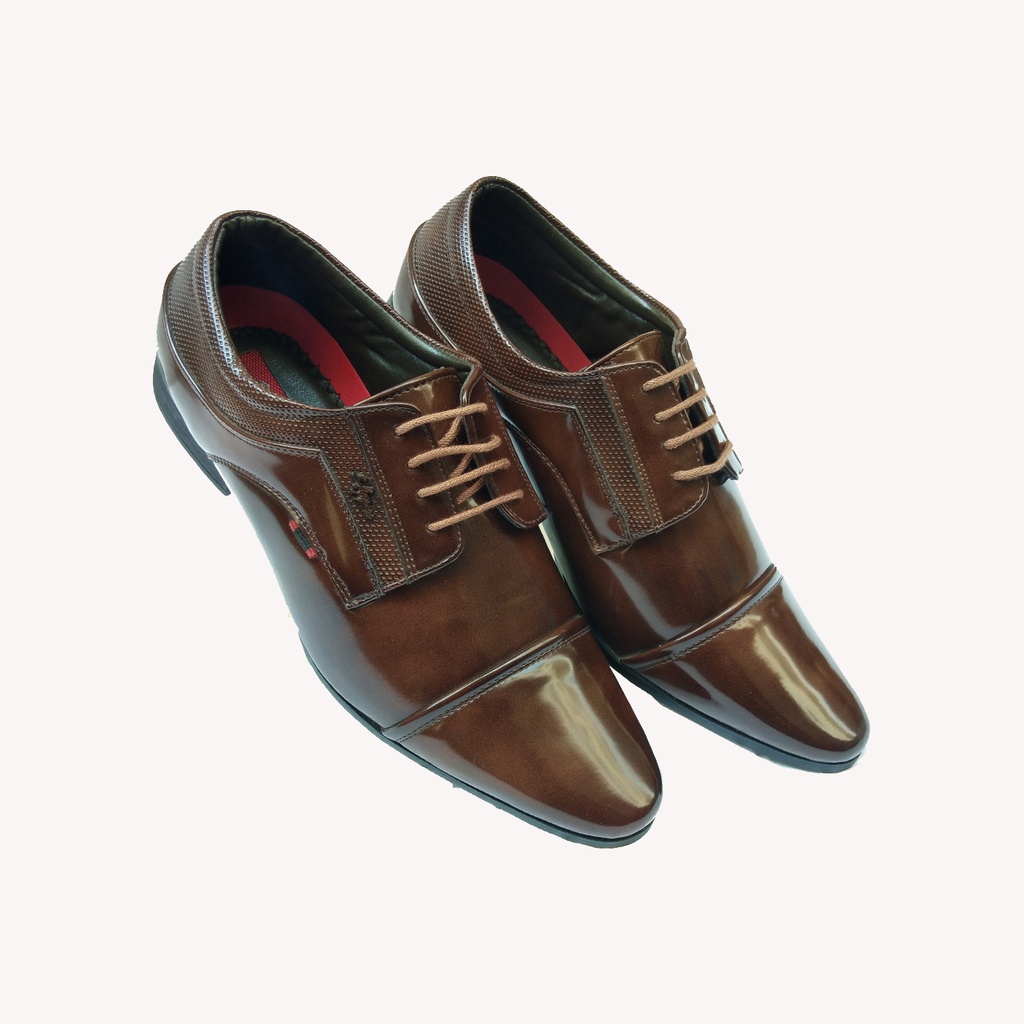 TRY IT 15001 MEN'S FORMAL SHOE BROWN