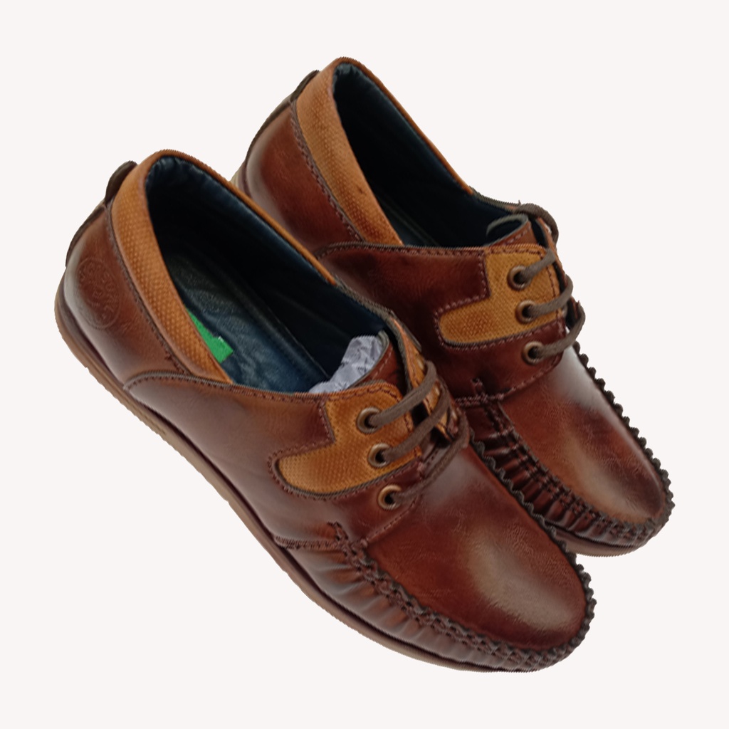 TRYIT MEN'S CASUAL SHOE BROWN