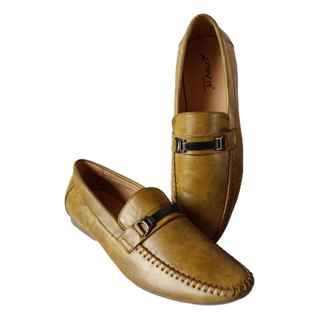 TRY IT 1984 MEN'S CASUAL LOAFER TAN