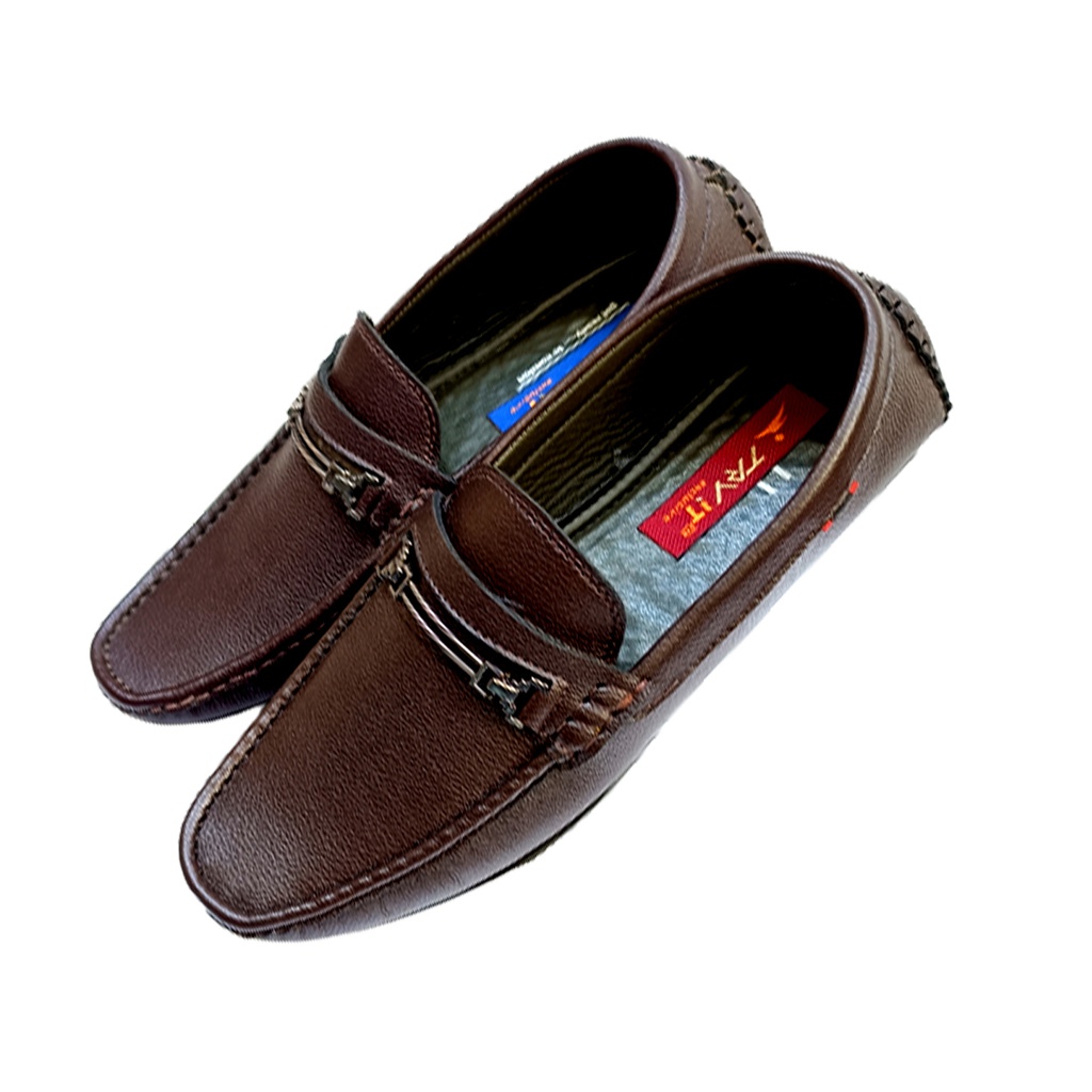 TRYIT MEN'S CASUAL LOAFER BROWN