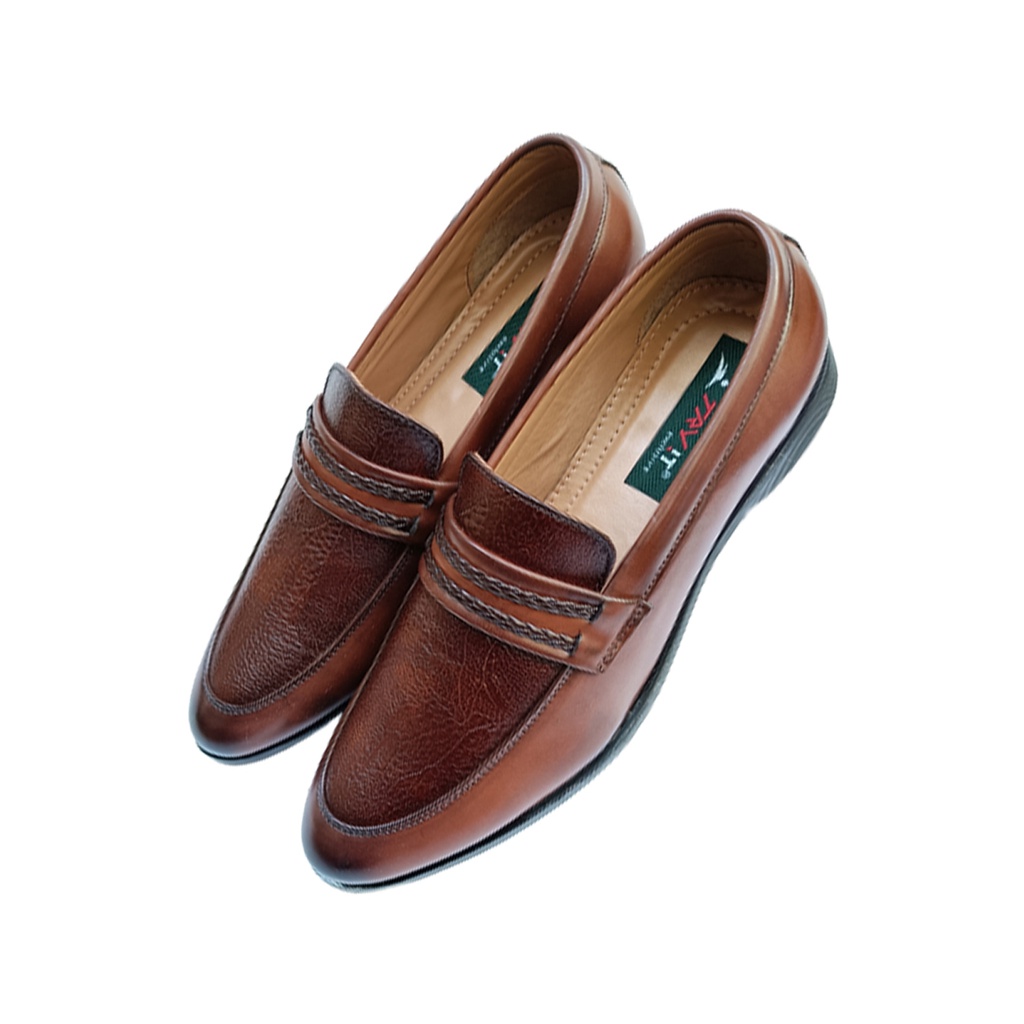 TRYIT MEN'S CASUAL LOAFER BROWN