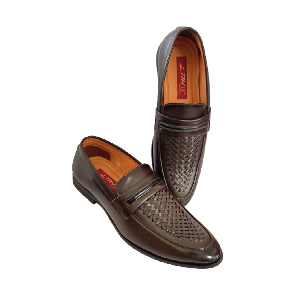 TRYIT MEN'S CASUAL LOAFER BROWN