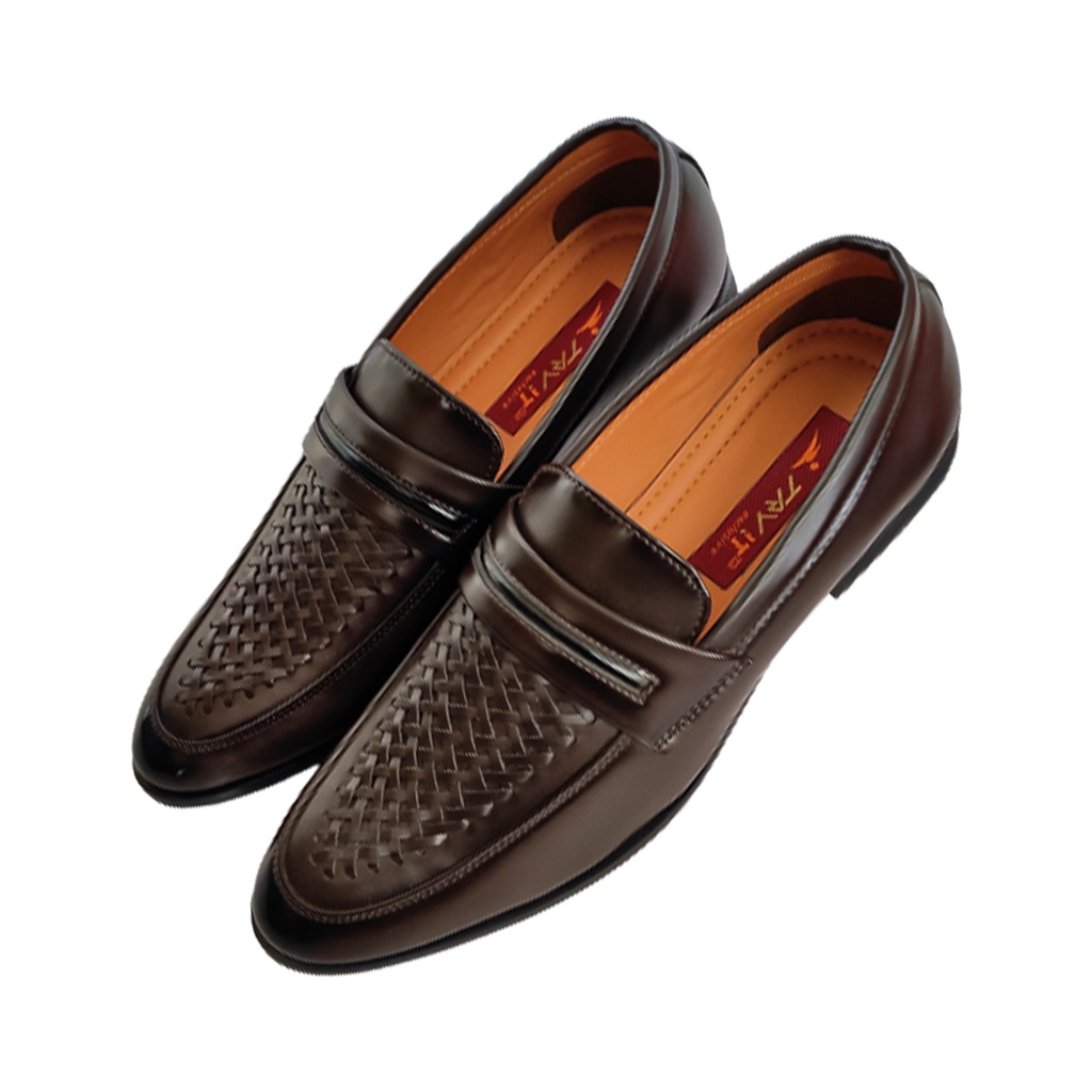 TRYIT MEN'S CASUAL LOAFER BROWN