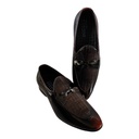 MEN'S CASUAL MIRROR SHINE LOAFER BLACK