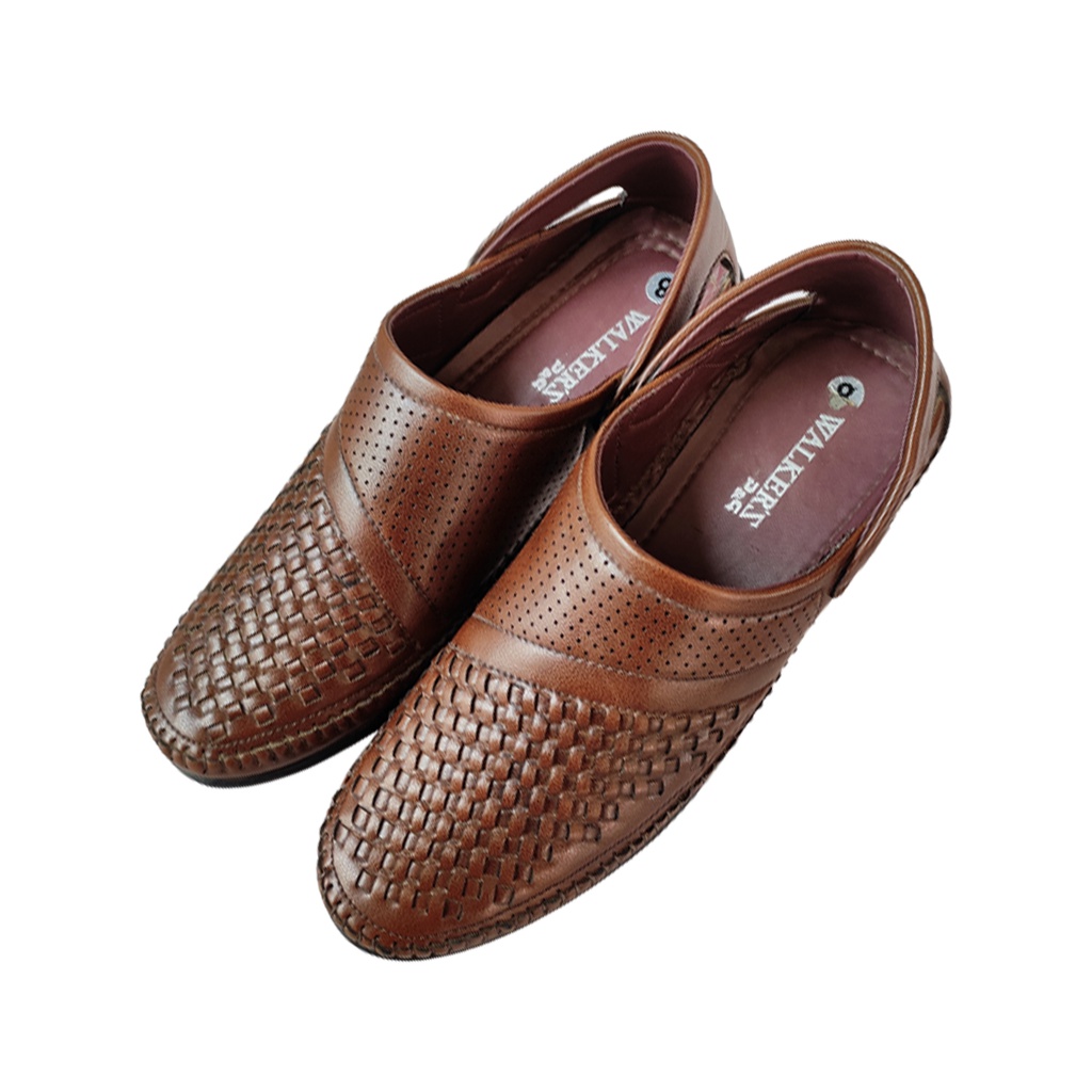 WALKERZ MEN'S CASUAL ETHNIC WEAR LOAFER BROWN