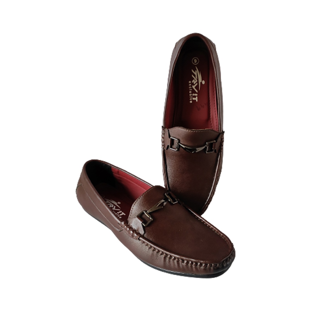 TRYIT MEN'S CASUAL LOAFER BROWN