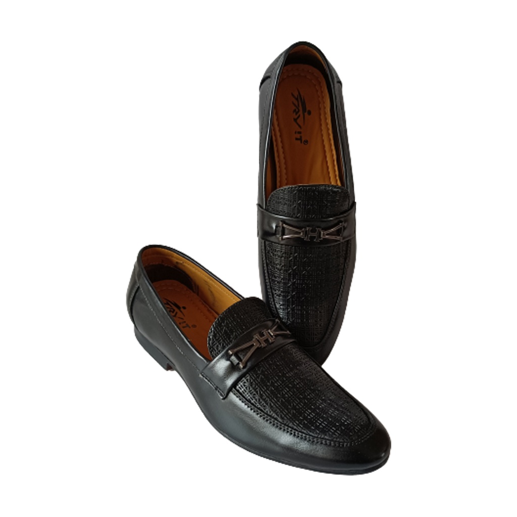 TRYIT MEN'S CASUAL LOAFER BLACK