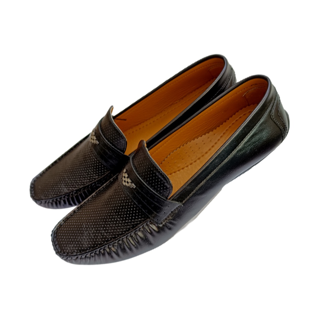 FRANCO MEN'S CASUAL LOAFER BLACK