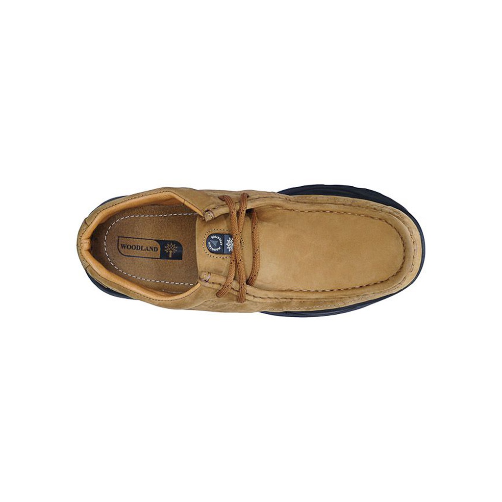 WOODLAND G-4035 MEN'S CASUAL SHOE CAMEL