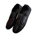 EGOSS MEN'S LEATHER SHOE BLACK