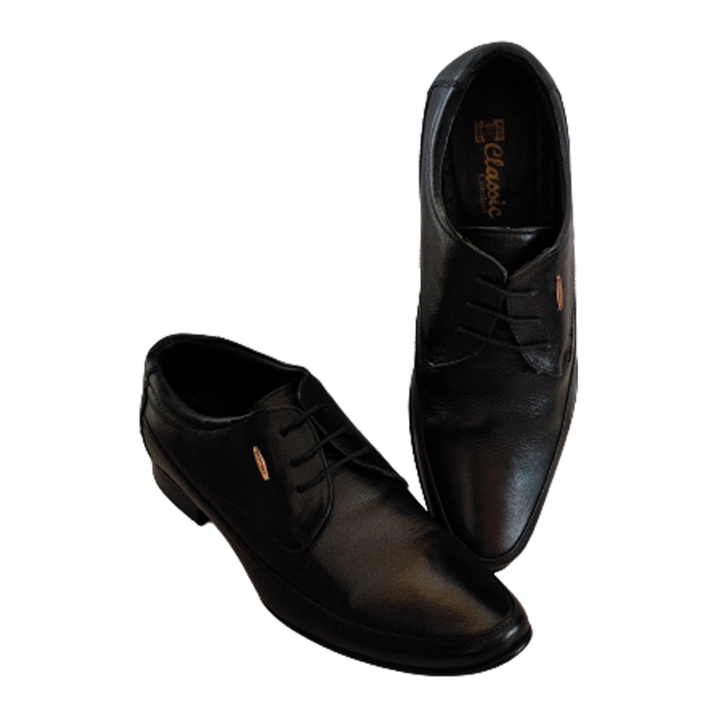 RED CHIEF MEN'S LEATHER SHOE BLACK