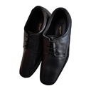 EGOSS MEN'S LEATHER SHOE BLACK