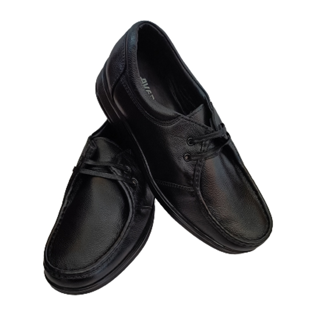 AVERY MEN'S LETHER SHOES BLACK