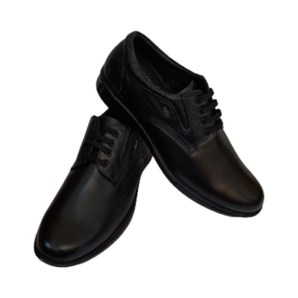 AVERY MEN'S LETHER SHOES BLACK