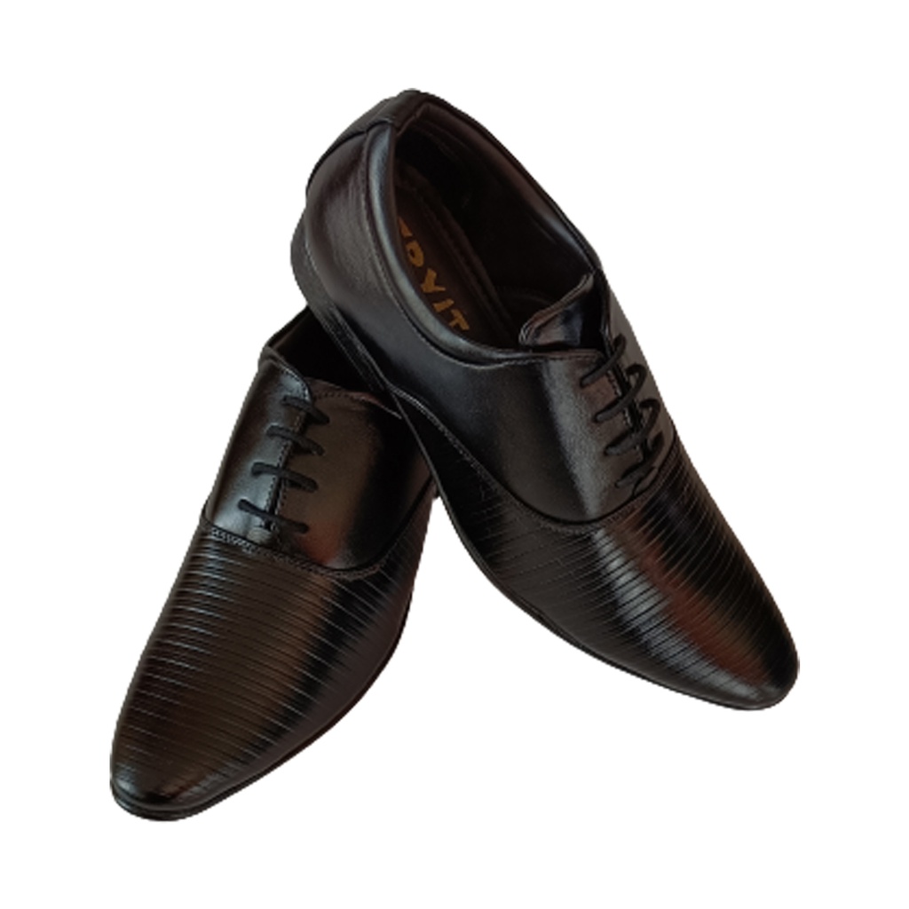 TRY IT MEN'S FORMAL SHOE BLACK