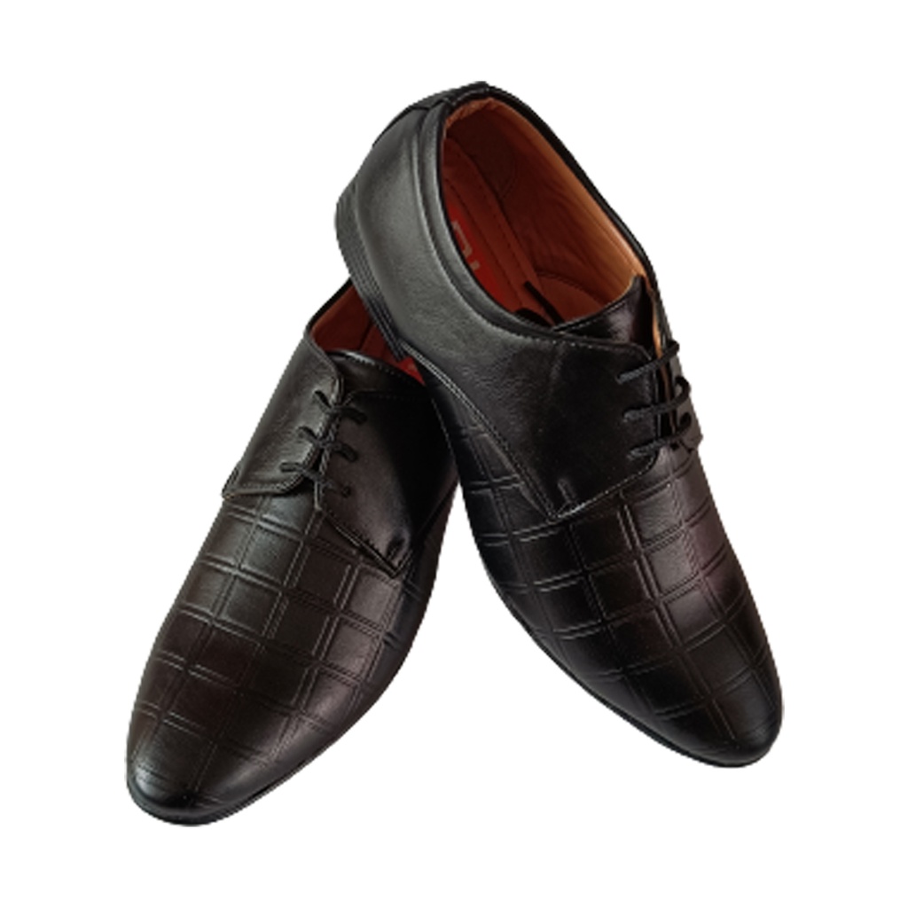 TRY IT MEN'S FORMAL SHOE BLACK