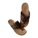 RED CHIEF MENS CASUAL CHAPPAL BROWN
