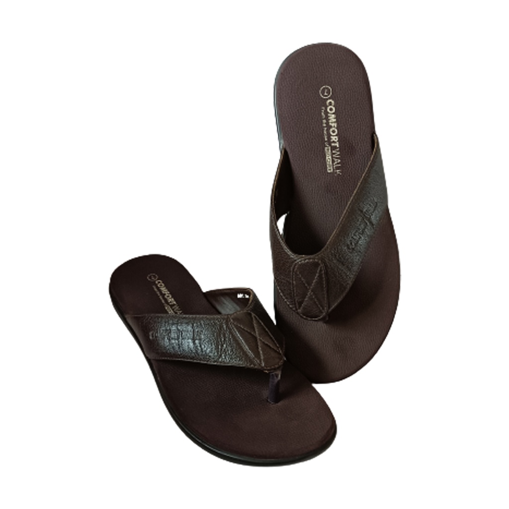 RED CHIEF MEN'S CHAPPAL BROWN