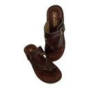 LEE GRAIN MEN'S CASUAL CHAPPAL BROWN/TAN