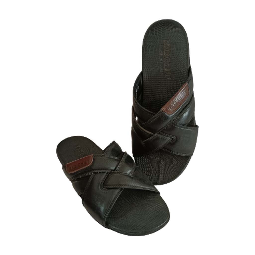 RED CHIEF ( COMFORT WALK ) RC5008A MEN&quot;S CASUAL CHAPPAL BLACK