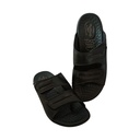 MEDIFEET MEN'S ORTHO CASUAL CHAPPAL BLACK