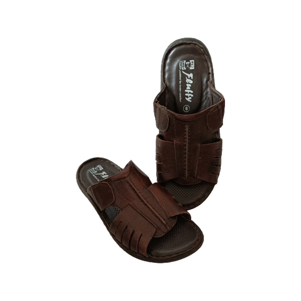 RED CHIEF 0503 MEN'S CASUAL CHAPPAL BROWN