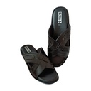 ORTHO MEN'S CASUAL CHAPPAL BLACK