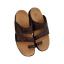 MEDIFEET MEN'S ORTHO CASUAL CHAPPAL BROWN