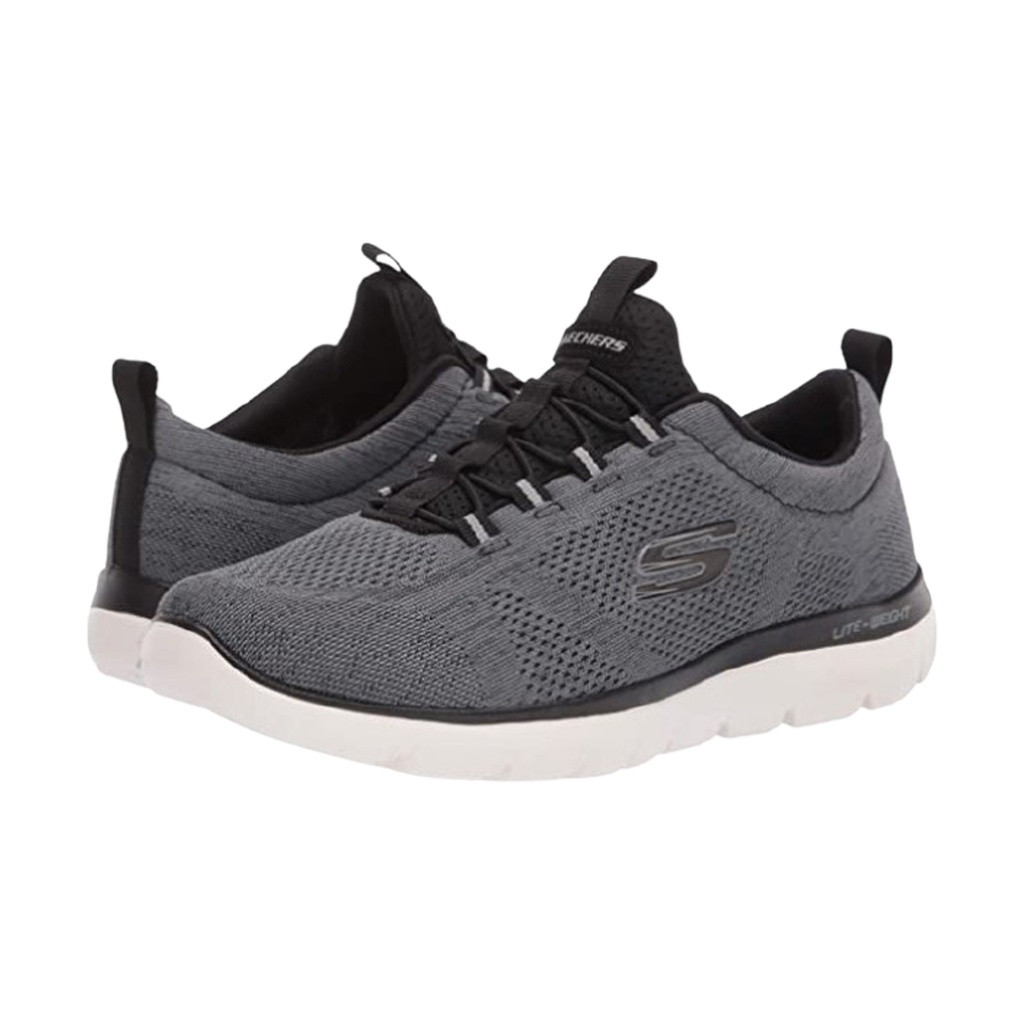 SKECHERS 232186  MEN'S SPORT SHOE GREY