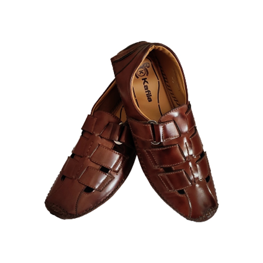 KAFILA MEN'S SANDAL BROWN